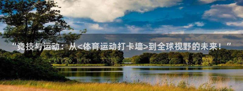 3377体育com：“竞技与运动：从<体育运动打卡墙>到全球视野的未来！”