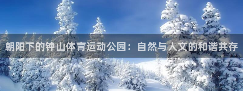 3377体育在线登录官网入口：朝阳下的钟山体育运动公园：自然与人文的和谐共存